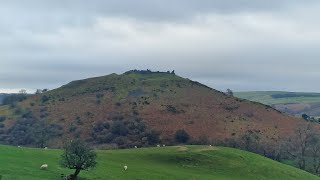 Clywdian Range - Panorama Walk , Dinas Bran Castle , Worlds End , Eglwyseg Mountain Circular