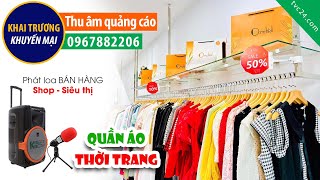 Thu âm khai trương cửa hàng thời trang Orchid Kim Sơn