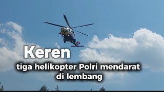 TERLIHAT GAGAH !! Penampakan Helikopter Petinggi Polri