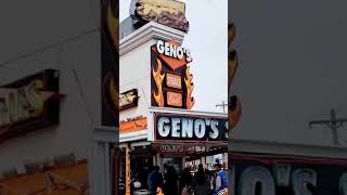 Geno's The most famous cheesesteake corner in Philadelphia