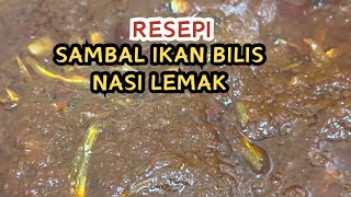 Resepi Sambal Ikan Bilis Nasi Lemak Simple