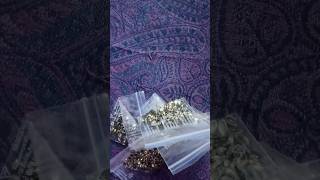 Meesho Kundan stone parcel unboxing #creativitywithaera #meeshocrafthual #art #shortvideo