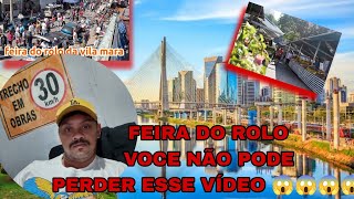 FEIRA DO ROLO EM SP BRASIL FEIRA DE ROUPAS E FEIRA DE FRUTAS TODSS JUNTAS / olhem esse vídeo é REAL