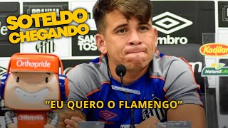 SOTELDO NO FLAMENGO  | MARINHO DE SAÍDA PARA O SÃO PAULO