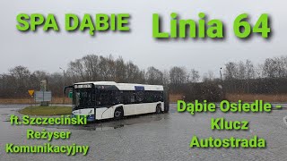 SPA Dąbie, linia 64 - Solaris Urbino 18 IV #2857 ft.Szczeciński Reżyser Komunikacyjny