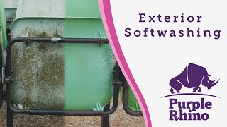 Purple Rhino - Softwashing Exterior Seating