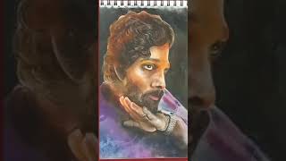 A Soft pastel sketch.. #trending #trend #viral #shorts #youtubeshorts  #youtube #subscribe #pushpa