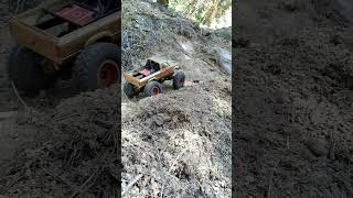 Axial scx24  TOYOTA on a 1/24 scale Mountain ROAD!