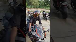 Super Loud 🤯 Arrow Exhaust on ZX10R 🔥 @SurajVerma13 #shorts #youtubeshorts