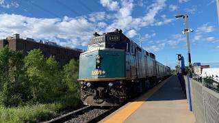 VIA Rail and EXO Montreal July 2024