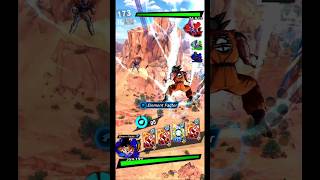 Goku vs soldados de Freeza #2 #dragonball #dblegends #mobile #goku