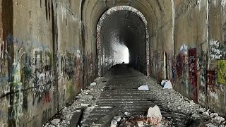 Exploring the Abandoned Highland street railroad tunnel