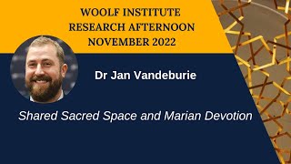 Dr Jan Vandeburie | Research Afternoon 2022 | Woolf Institute