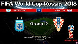 Argentina vs Croatia - Group D | FIFA World Cup Russia 2018 | #ARGCRO