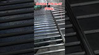 Gosok stainless Steel pagar