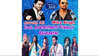 Javaid Ali Mika Paji || Idol Finally Rehearsal Moment