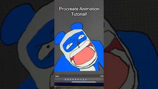 One Piece Monkey D Luffy Crying Animation Tutorial #onepiece #anime #manga #monkeydluffy #procreate