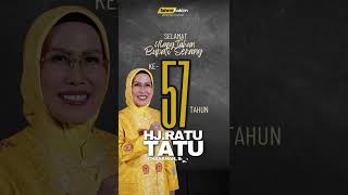 SELAMAT ULANG TAHUN KE-57 TAHUN BU TATU