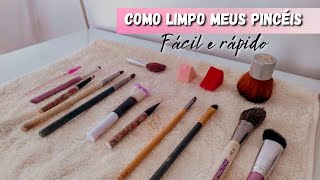 Como limpo meus pincéis (fácil e rápido)