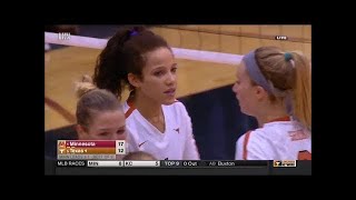 2017 NCAA Volleyball #1 Minnesota vs #5 Texas