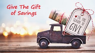 Give the Gift of Savings - A Spin on Spending