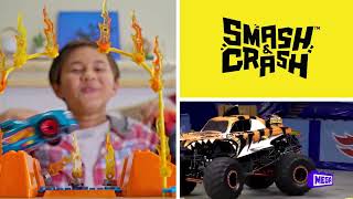 MEGA Hot Wheels Smash & Crash automašīnas konstruktors | 15'