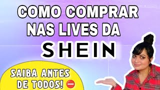 Como DESCOBRIR antes de TODOS os produtos que estarão em promoção nas LIVES DA SHEIN #sheinbrasil