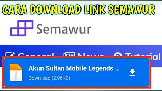 Cara Download Link Semawur Terbaru 2020