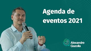 Alexandre Gazolla | Agenda de eventos 2021