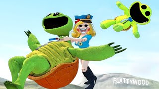 MISS DELIGHT VS FORGOTTEN TURTLE🐢 SHY SHELBY SMILING CRITTERS FAMILY POPPY PLAYTIME 3 In Garry's Mod