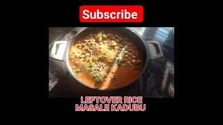 Leftover RICE masala kadubu #healthycookingreceipeswithappi#kadubu