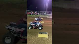 Mild Build YFZ450 VS BUILT TRX450er #yz #dragracing #dirtbike #wheelie #yamaha #bike #yfz #bike