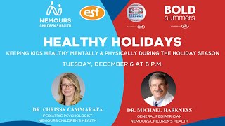 Healthy Holidays Nemours Webinar 12 6 2022