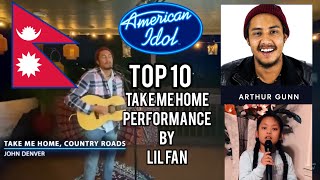 Arthur Gunn Take Me Home Performance By Aahana | John Denver Hit Country Roads | American Idol 2020