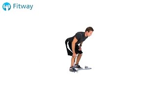 How To Do: Resistance Band Row - Bent Over Neutral Grip Single Arm | Back Workout Exercise