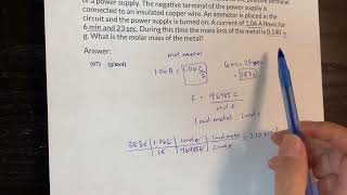 Electrolysis Lab Post Lab Help