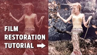 Film Restoration Tutorial - Weeki Wachee Mermaid