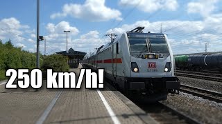 BR 147, ICE, BR 185 (Werbung) und mehr in Vaihingen (Enz)!