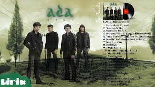 ADA BAND - Full Album Lagu Pop Terbaik tahun 2000an