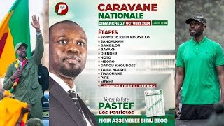 🔴Suivez la caravane de Ousmane Sonko - Etapes THIES