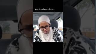 pov je eet een citroen