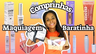 COMPRINHAS NA SHOPEE | MUITA MAQUIAGEM BARATINHA