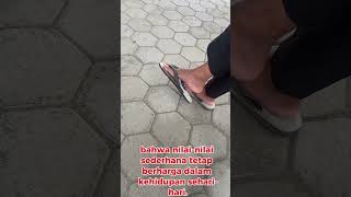 Filosofi Sandal Swallow: Simbol Kesederhanaan dan Keikhlasan dalam Ibadah #sederhana #masjid