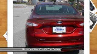 2013 Ford Fusion Newark DE 187821P