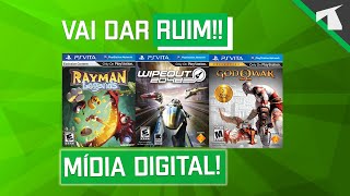 O PROBLEMA dos JOGOS em MÍDIA DIGITAL - PS3 XBOX360 WIIU 3DS PS4 XBOXONE