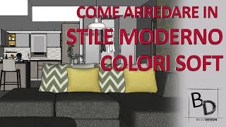 Arredare in STILE MODERNO con COLORI SOFT | Belula Design