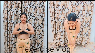 exercise vlog ✨