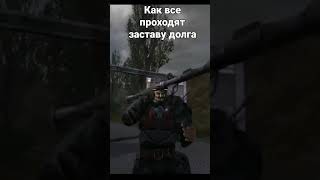 а ты каким способом проходишь эту заставу? #stalker