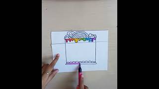 Easy creative birthday card idea's I Flip flop card | diy birthday card #creative #diy #art