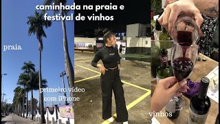 CAMINHADA NA PRAIA E FESTIVAL DE VINHOS (nova edição)